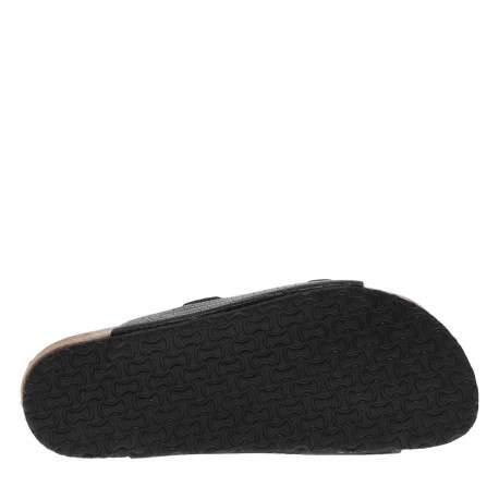 Mules Orphee noires en cuir à motif peau de crocodile all over - Image 6