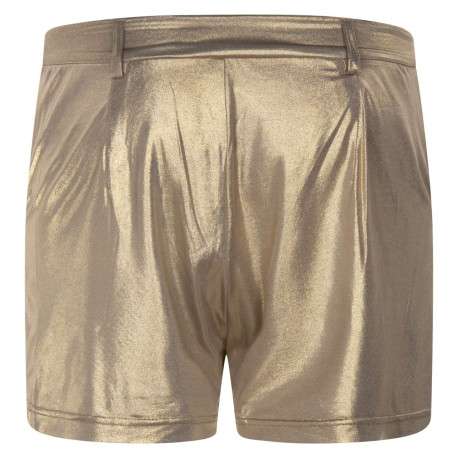 Short or irisé coupe droite avec 2 poches - Image 2