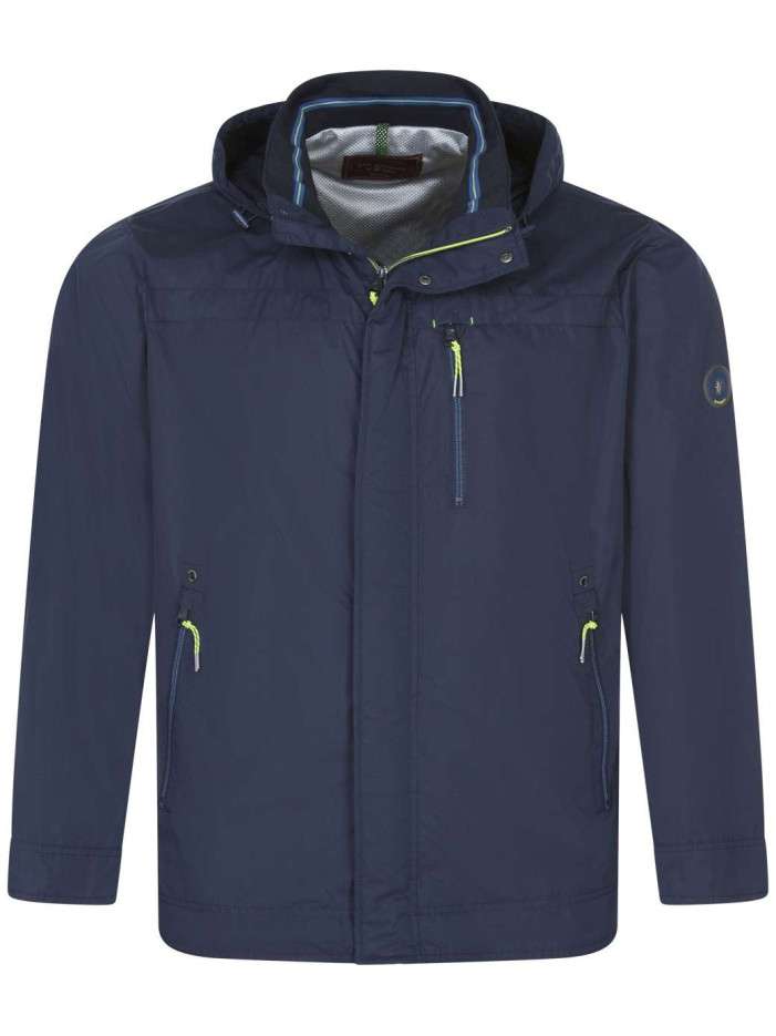 Blouson zippé marine grande...