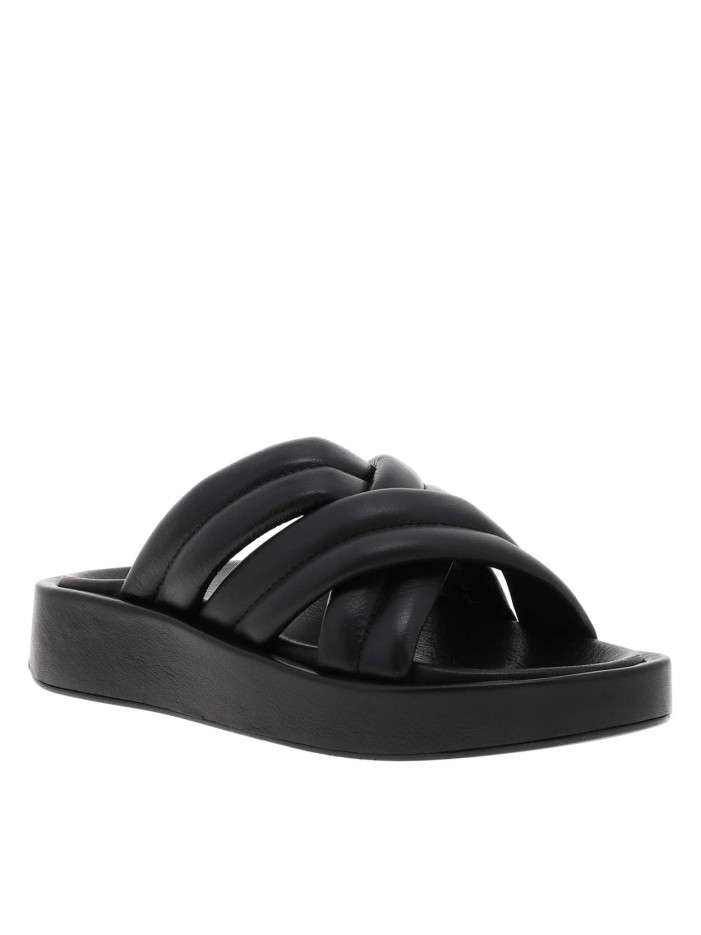 Mules femme noir