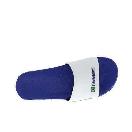 Tongs Slide Brasil homme bleu - Image 5