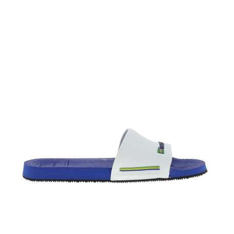 Tongs Slide Brasil homme bleu