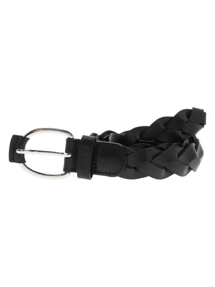 Ceinture tressée noire en...