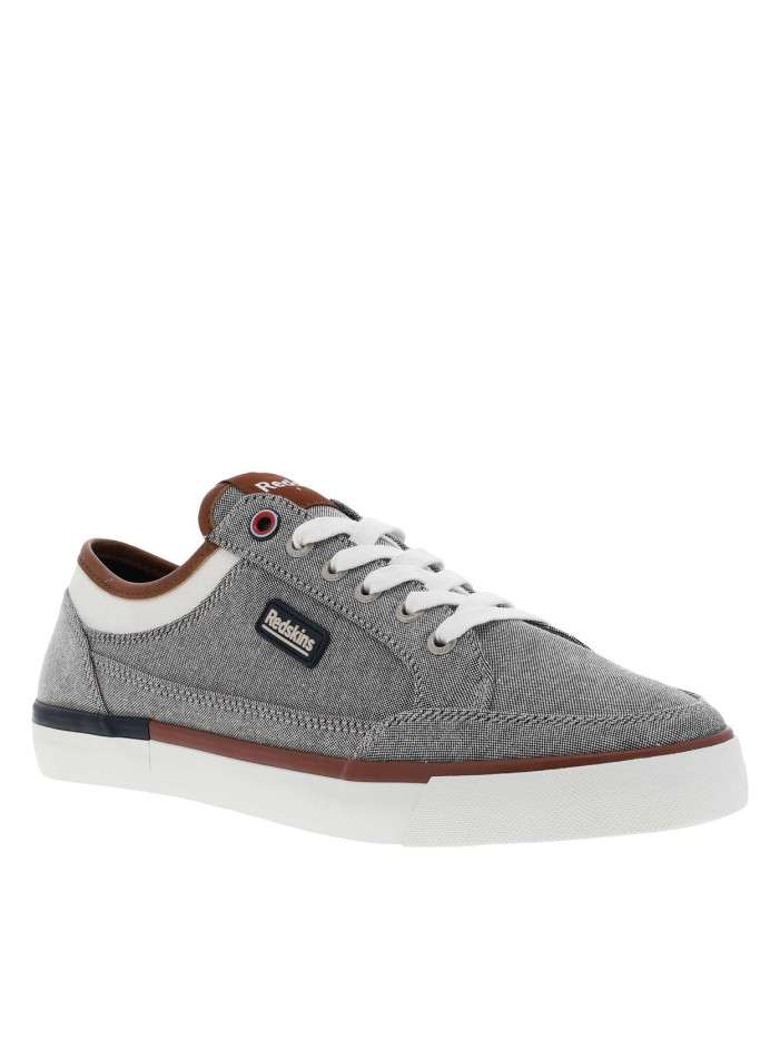 Baskets basses gris avec...