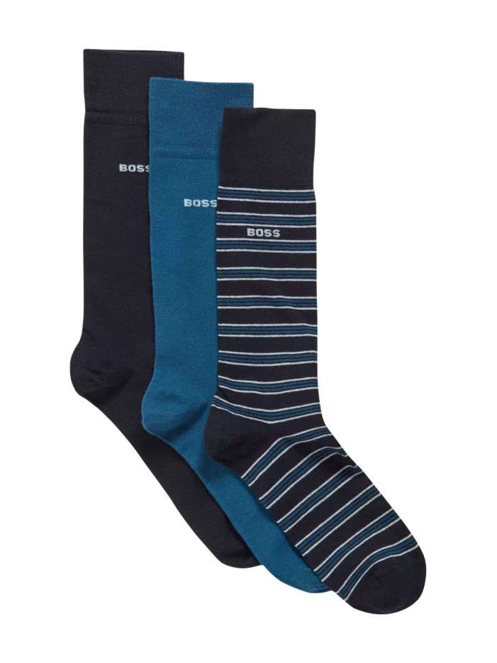 Lot De 3 Chaussettes Douillettes Antidérapantes – Chaudes Et Confortables Pour Homme/femme
