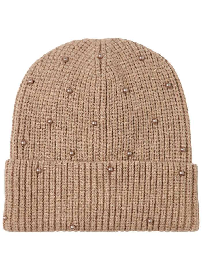 Bonnet court Merle beige...