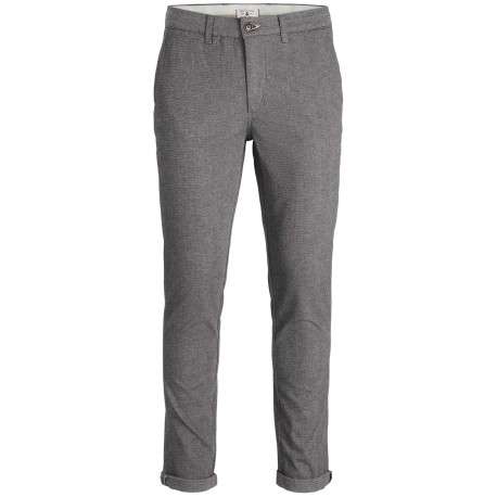 Pantalon coupe chino et slim fit Marco Fury en coton mélangé gris