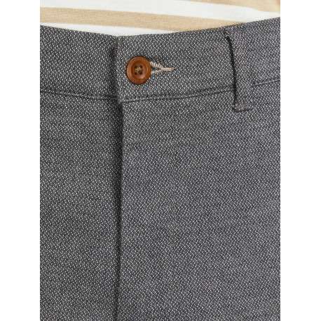 Pantalon coupe chino et slim fit Marco Fury en coton mélangé gris - Image 6