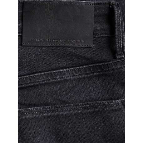 Jean Liam noir avec une coupe skinny et 2 poches plaquées à l'arrière - Image 13