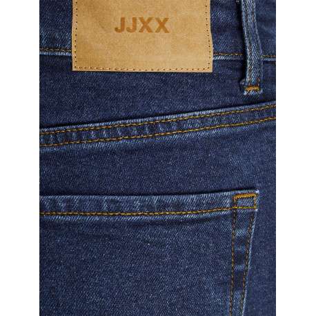 Jean Tokyo Wide bleu en coton uni avec une coupe droite - Image 9