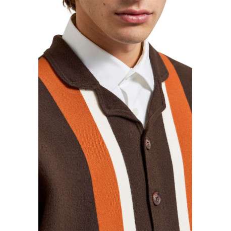 Chemise Methan blanche unie en coton avec un coupe droite et un col français - Image 11