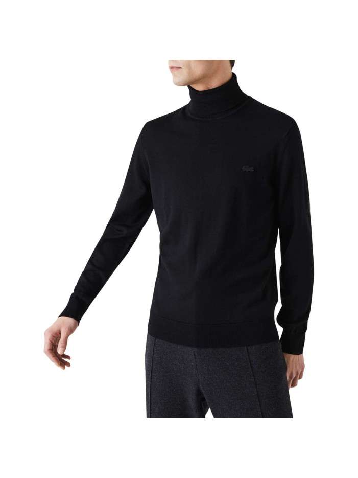 Pull col roulé en laine...