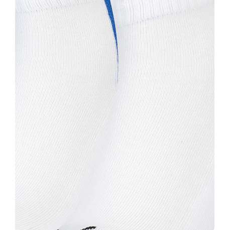 Chaussettes basses blanc fantaisie coupe quarter - Image 3