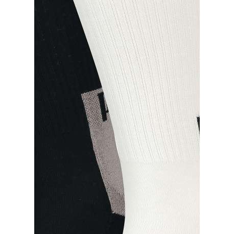 Chaussettes hautes multicolore fantaisie coupe haute - Image 3