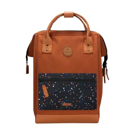 Sac à dos camel uni à fermeture zippée et pochettes interchangeables - Image 3