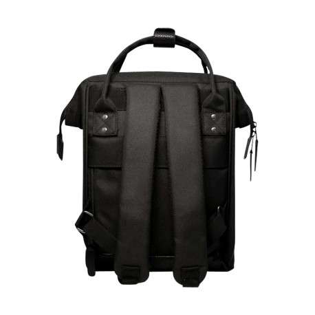 Petit sac à dos noir à fermeture zippée et pochettes interchangeables - Image 7