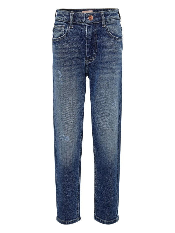 Jean en coton indigo effet...