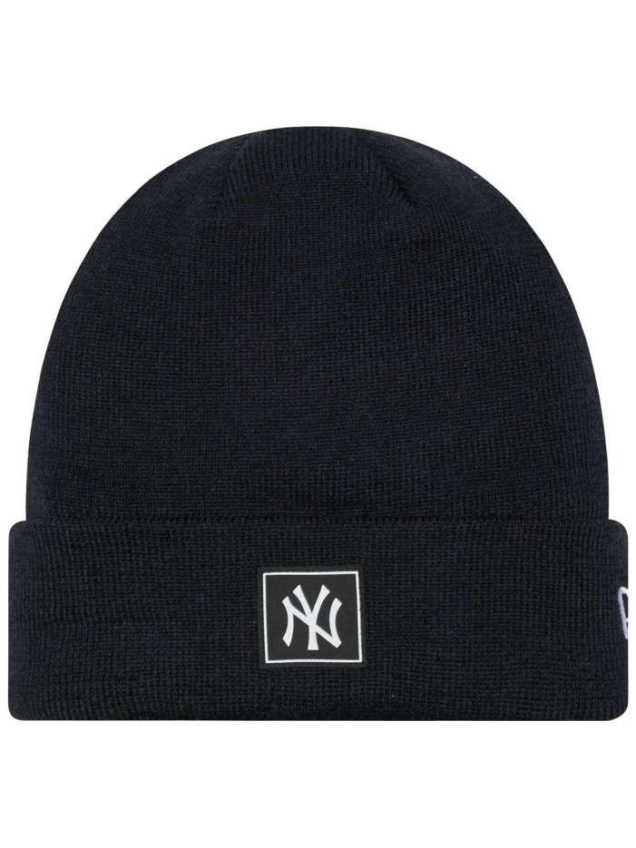 Bonnet noir uni avec logo...