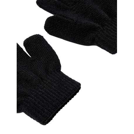 Lot de 3 gants noirs unis - Image 3