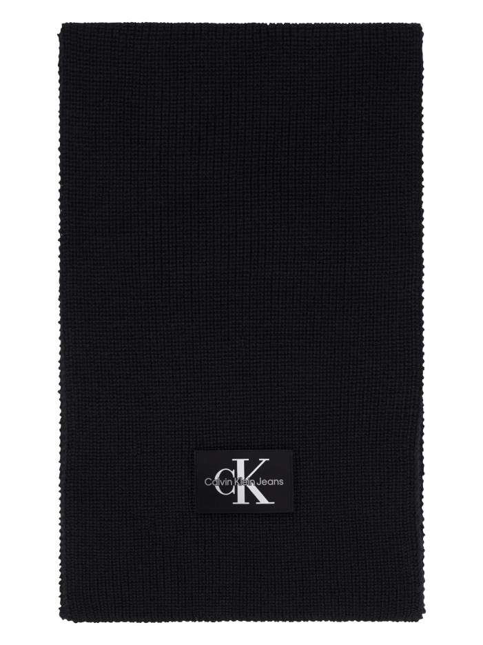 Écharpe ROMANO En Laine 30% - Noir Et Blanc à Motifs Arabesques - 70x180 Cm Neuve Avec étiquette