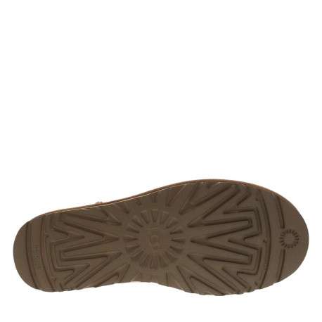 Bottines en cuir suède beige, fourrées en laine, à semelle plate Treadlite et slip-on - Image 6