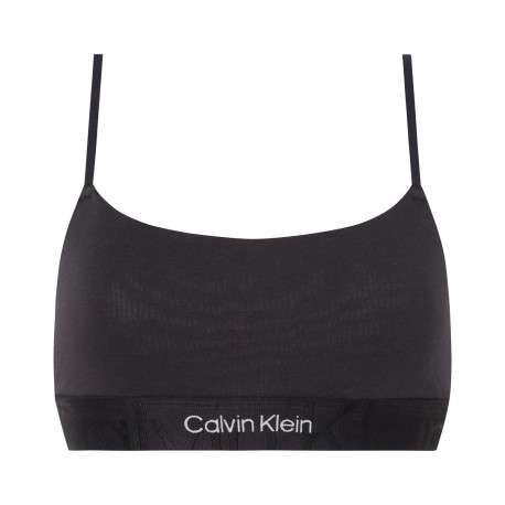 Brassière noire unie