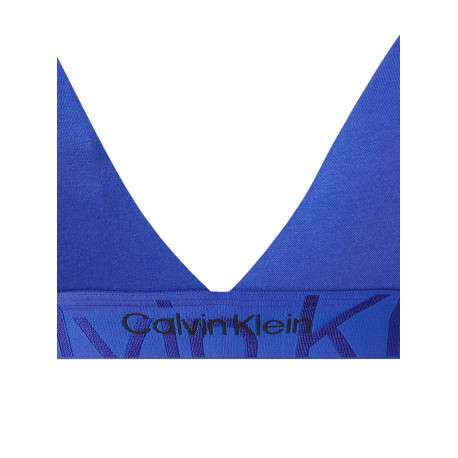 Brassière bleu électrique unie fines bretelles - Image 5