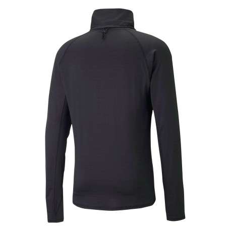 T-shirt Run Cloudspun High Neck Ls M type sous pull uni noir avec une coupe droite - Image 2