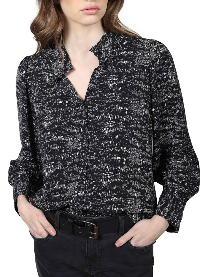 Chemise anthracite imprimé...