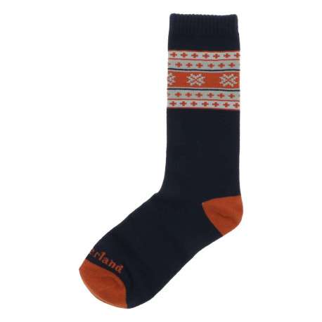 Chaussettes hautes multicolore imprimées coupe haute - Image 3