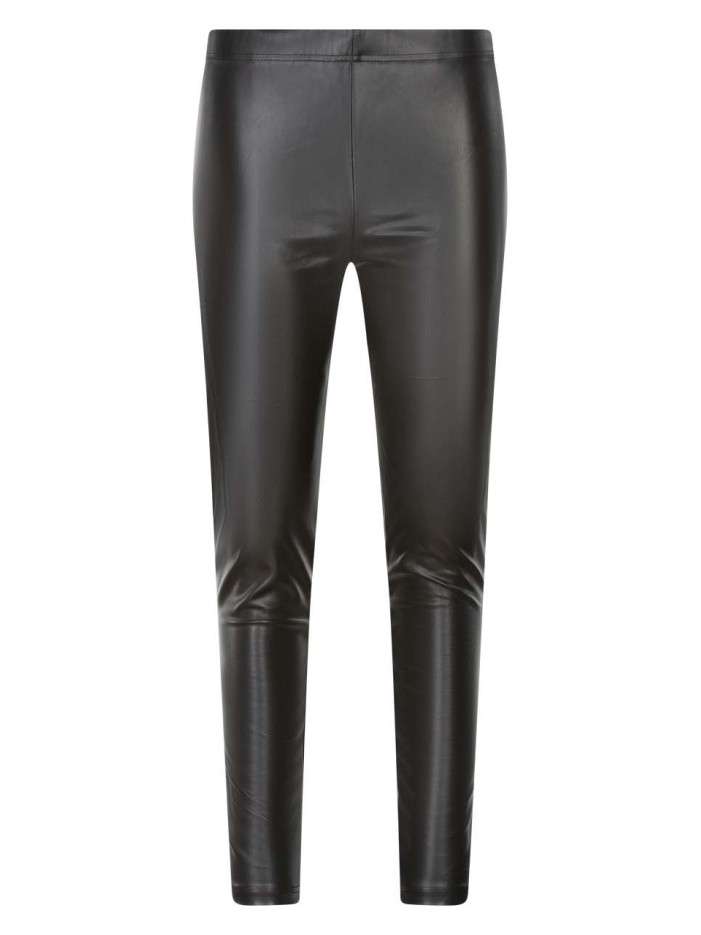 Legging noir en simili cuir...