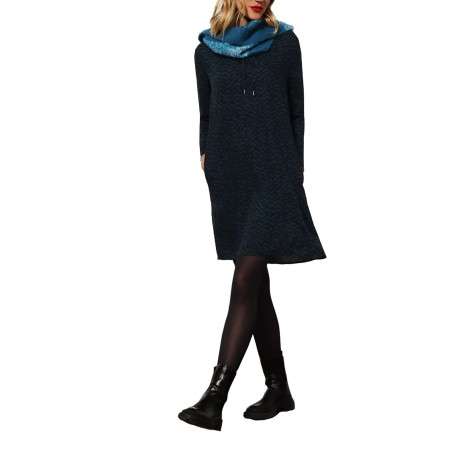 Robe courte femme noir - Image 4