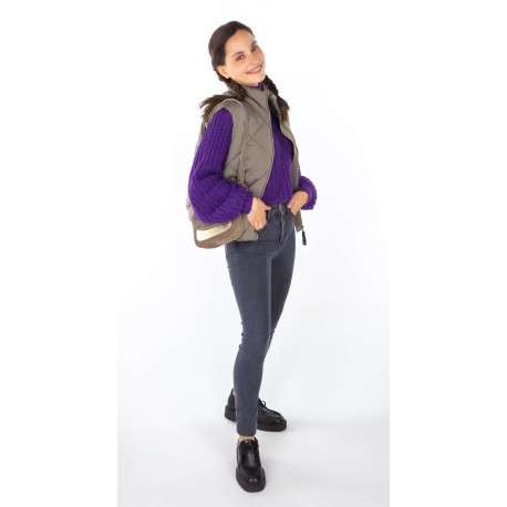 Jean skinny 721 High Rise en TENCEL™ anthracite uni et semi-stretch à jambe 7/8
