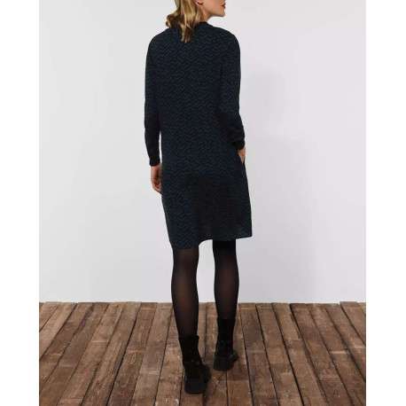 Robe courte femme noir - Image 3