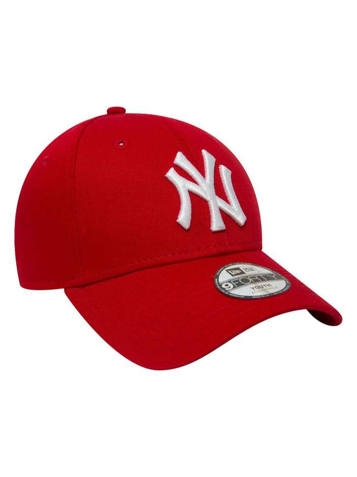 Casquette rouge unie avec...