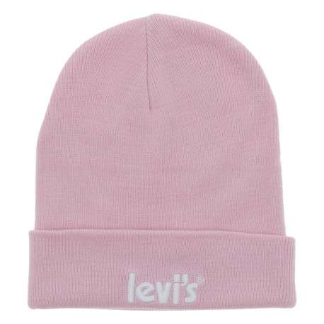 Bonnet Poster Logo Beanie rose uni