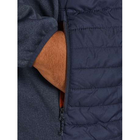 Doudoune à capuche Multi Quilted Jacket marine matelassée à coupe droite - Image 7