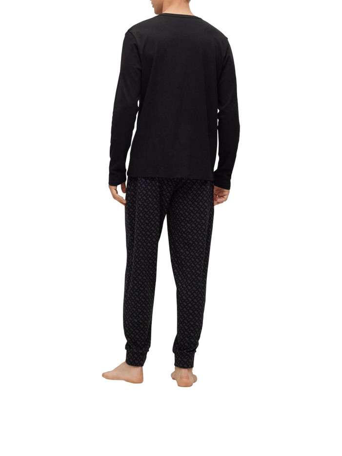 Pyjama Homme Hiver 2 Pièces Coton - Chaud, Confortable Avec Poches, Tailles S à XXL - 2