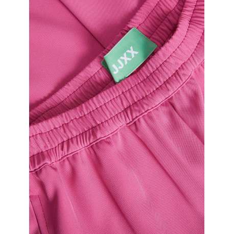 Pantalon de jogging Poppy rose avec ceinture élastiquée et coupe droite - Image 5
