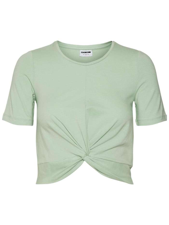 Top vert en coton avec un...