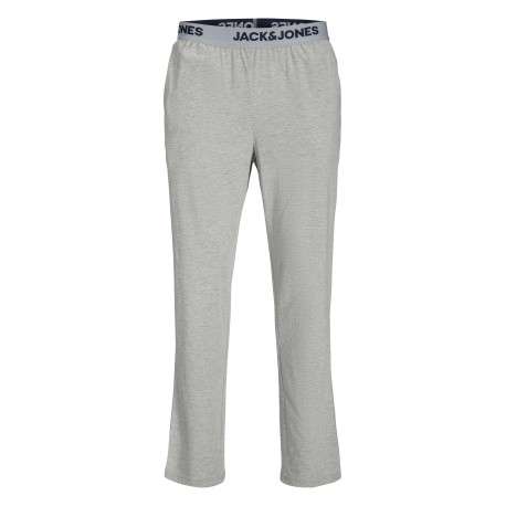 Pyjama Long marine fantaisie coupe fermée avec col rond et logo imprimé poitrine - Image 2