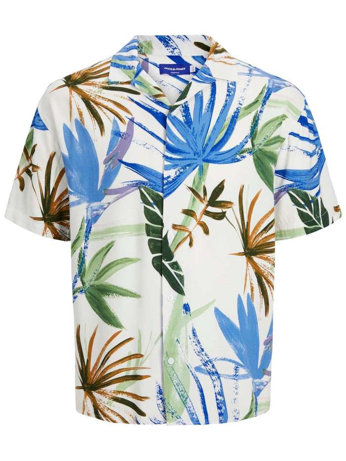 Chemise blanche imprimé...