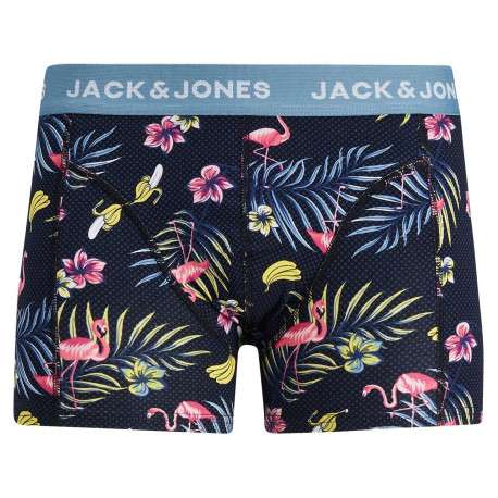 Lot de 3 Boxers classique en coton nuit uni avec une coupe fermée - Image 11