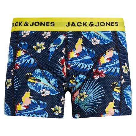Lot de 3 Boxers classique en coton nuit uni avec une coupe fermée - Image 12