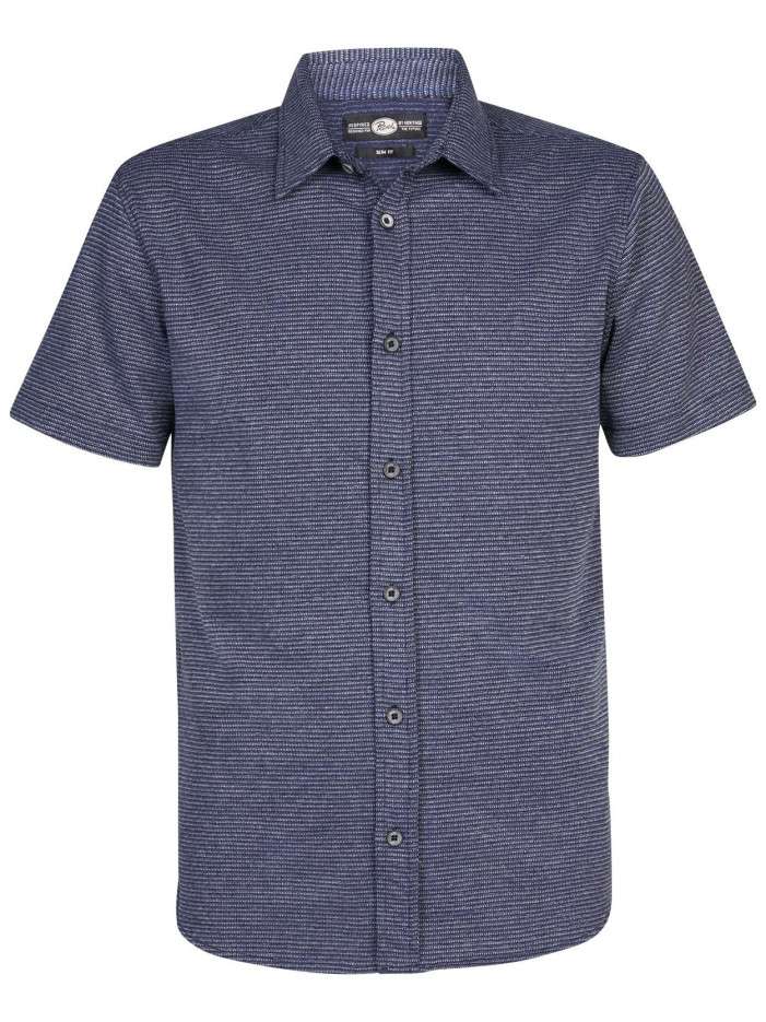 Chemise droite, en coton...