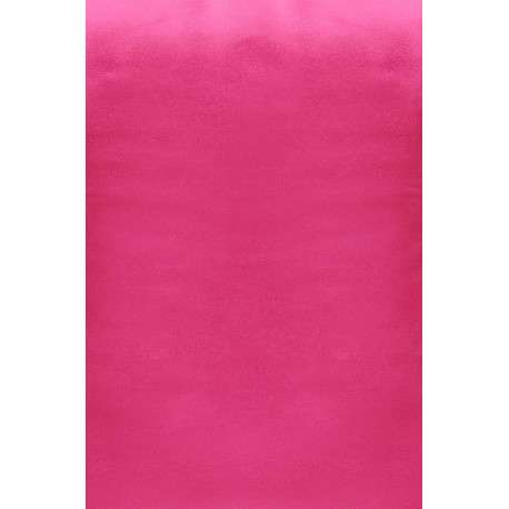 Top à bretelles fuchsia satiné avec un col v arrondi et une coupe droite - Image 3