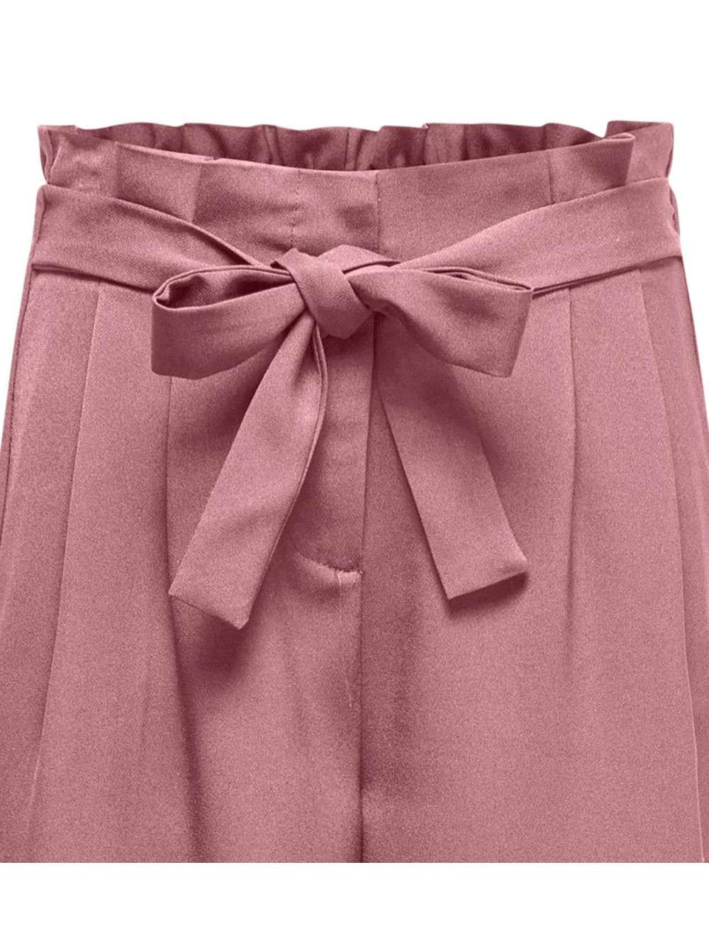 Pantalon Noir Ann Taylor LOFT - Taille 4 - Ceinture à Nouer Et Détails Argentés - NEUF Avec étiquettes