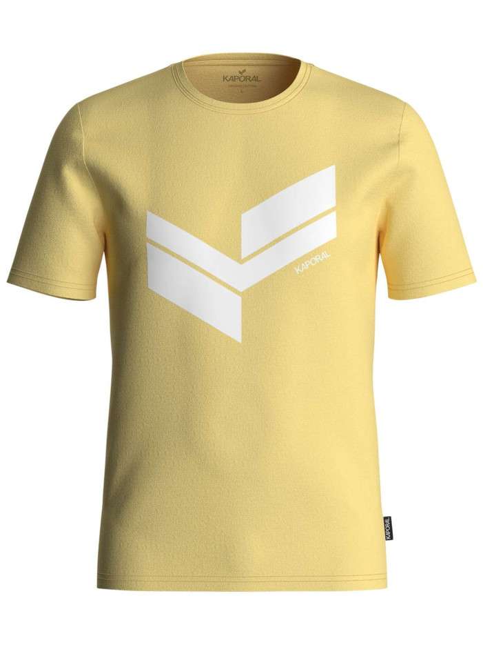 T-shirt jaune fantaisie...