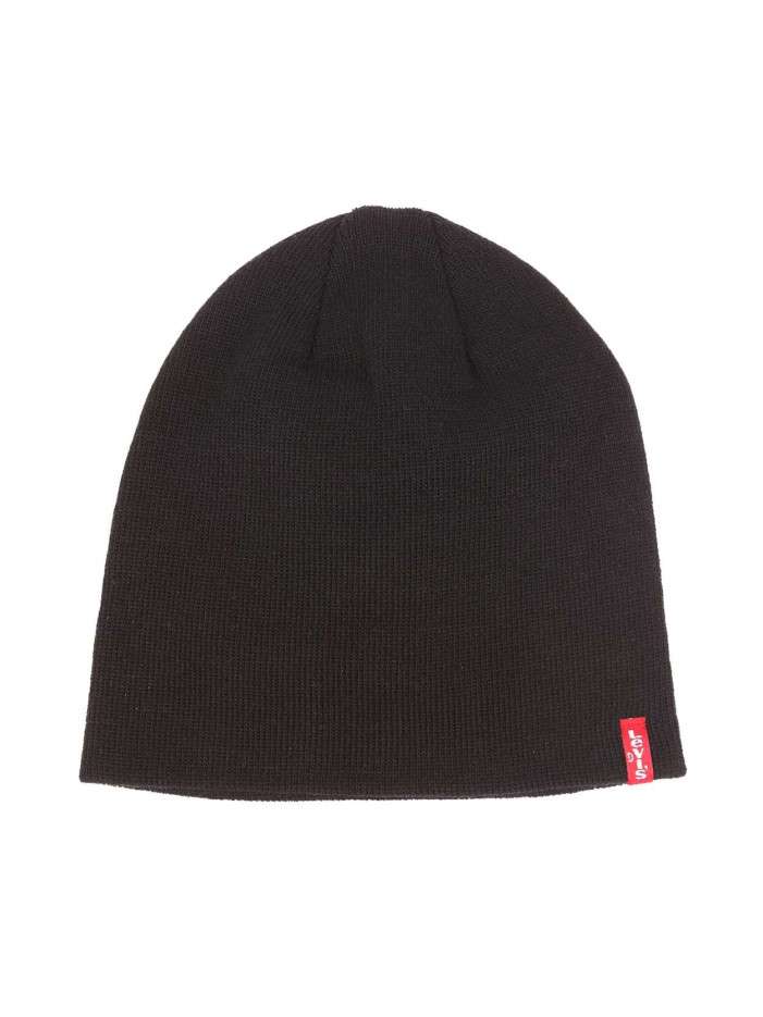 Bonnet fin Otis noir uni,...