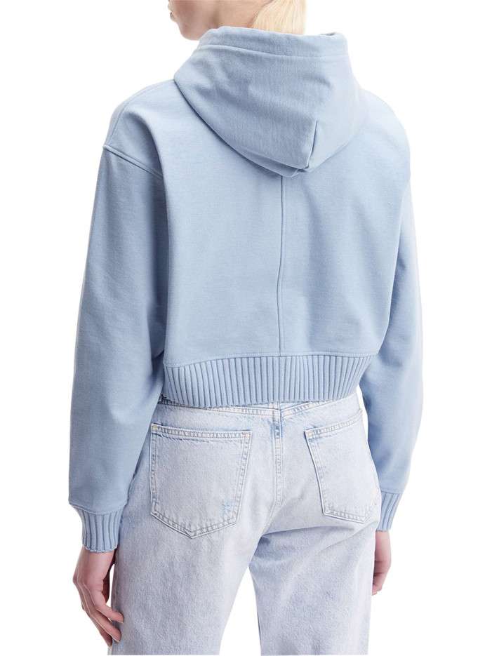 Sweat à capuche en coton...